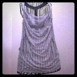 SZ M💎 BKE Boutique💎Sheer Silver Grey